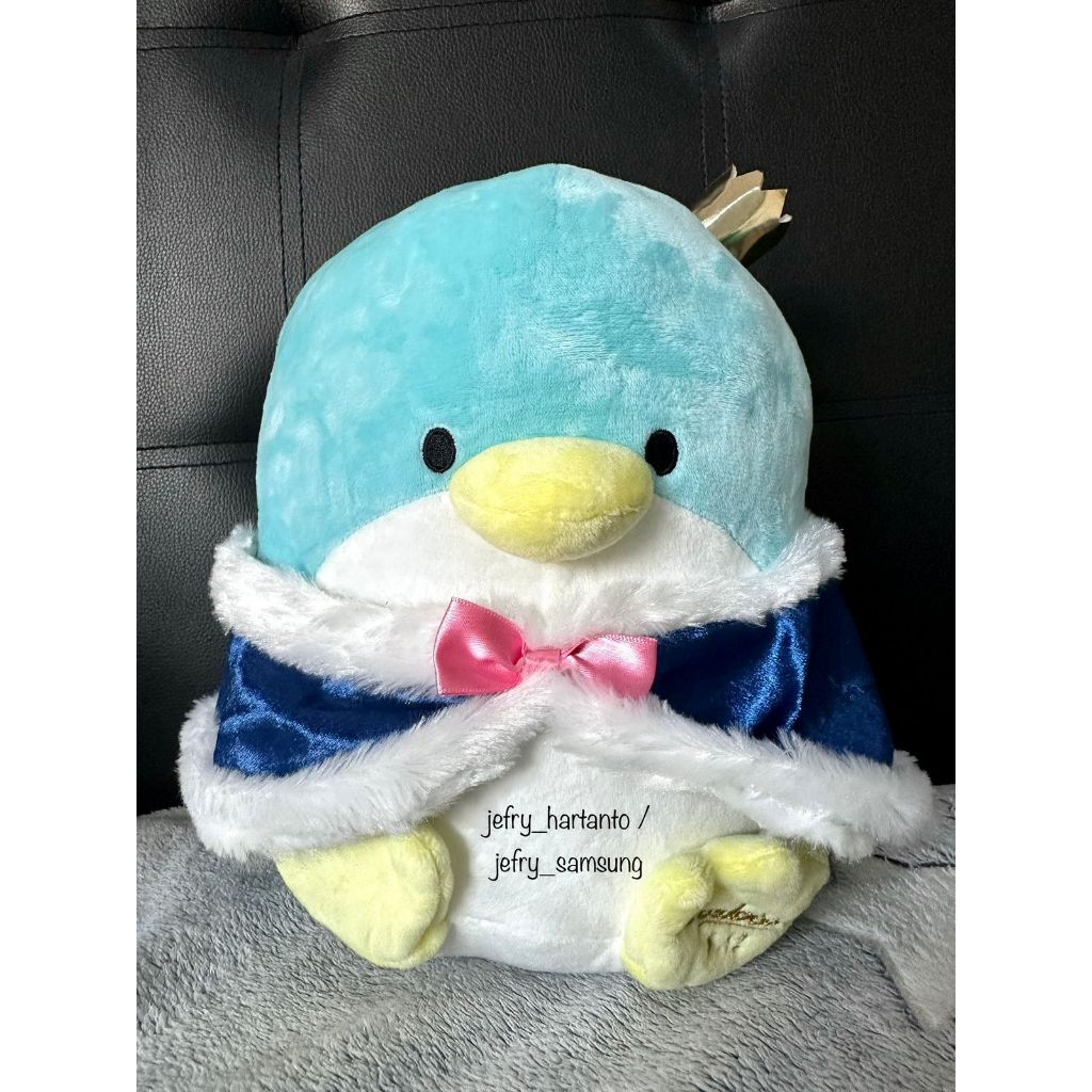 Boneka Tuxedo Sam Anniversary BIG Plush Original Sanrio Jepang Kawaii Penguin Pinguin Birthday Furyu