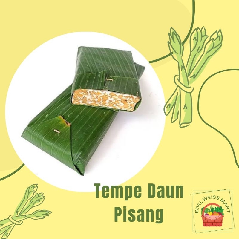 

TEMPE DAUN PISANG 1 PAPAN/TEMPE BUNGKUS DAUN PISANG (FRESH) - INSTANT SEMARANG