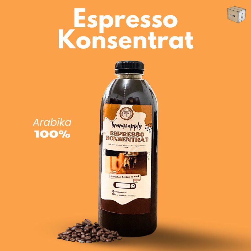 

Espresso konsentrat full arabika 100%