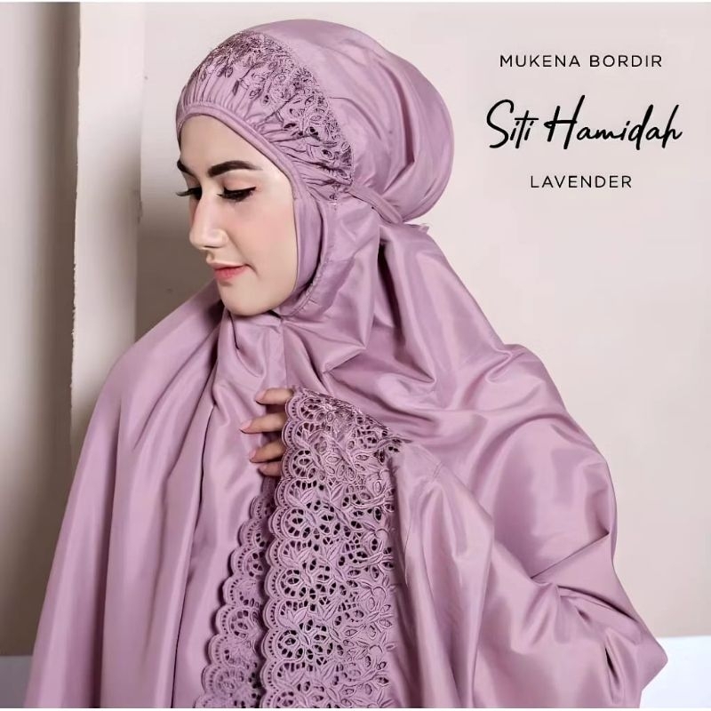 Mukena Bordir Khadijah / Mukena adem/ Mukena Bordir