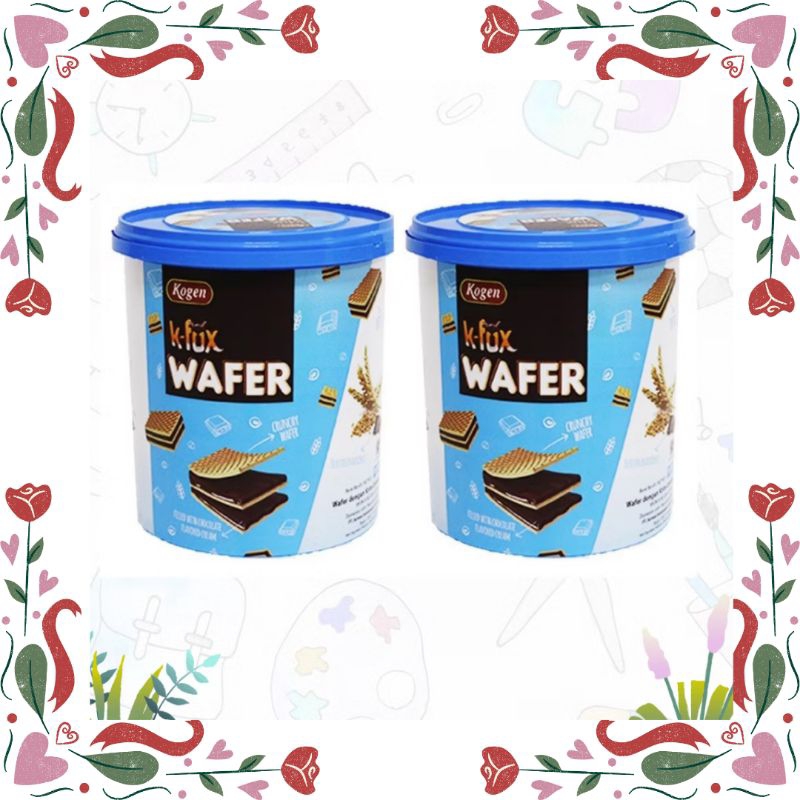 

BISKUIT KOGEN WAFER COKELAT K-FUX COOKIES TOPLES 250GR