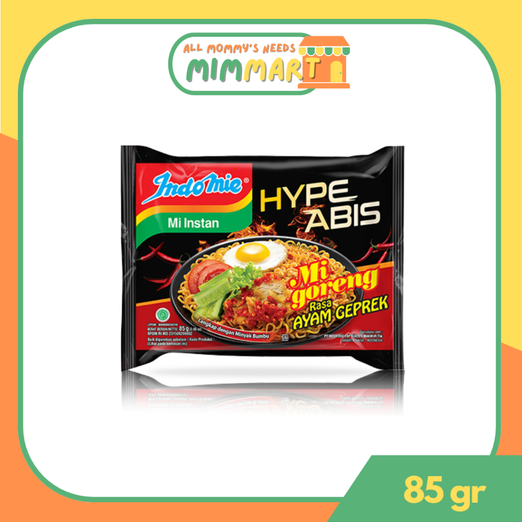 

[MimMart] - Indomie HypeAbis Ayam Geprek 85 gr