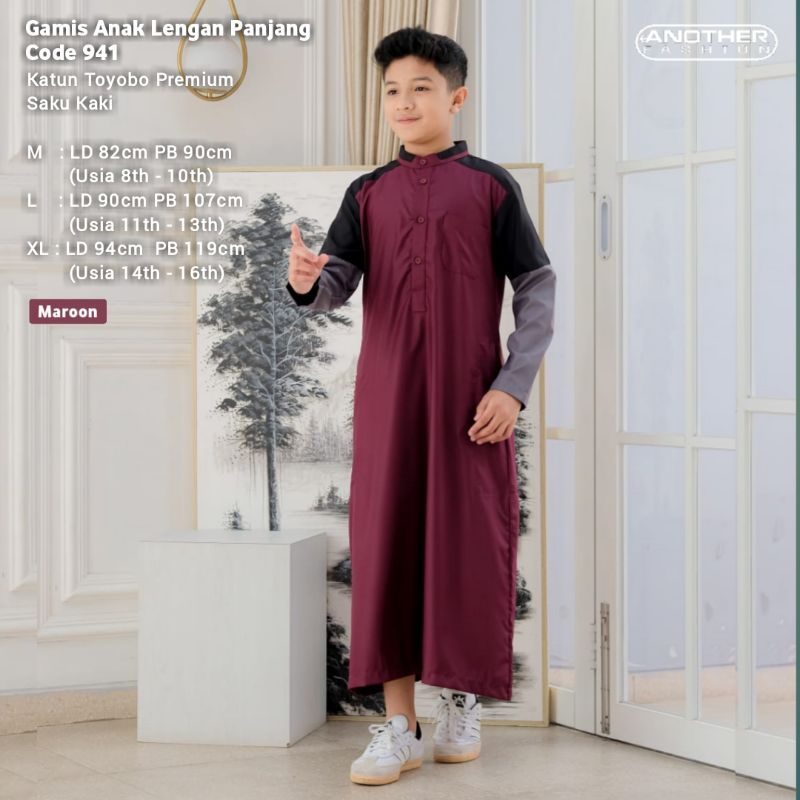 Gamis Anak lengan Panjang another fashion