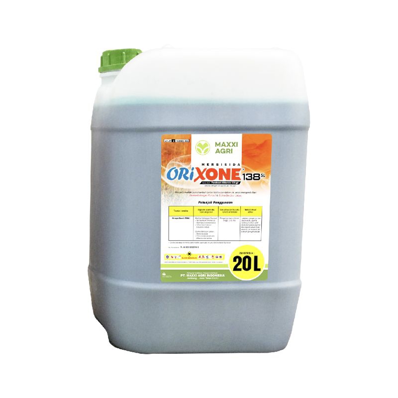 20 Liter - Herbisida Kontak Obat Pembasmi Rumput Ampuh Orixone 138 Sl