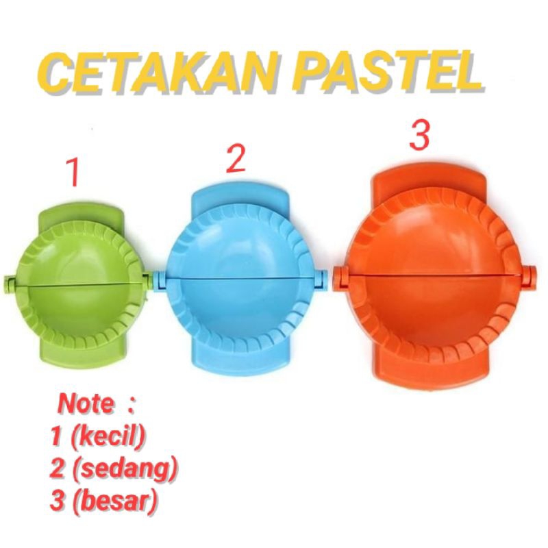 Cetakan kue pastel plastik / cetakan pastel viral / cetakan kue pastel ukuran kecil sedang & besar