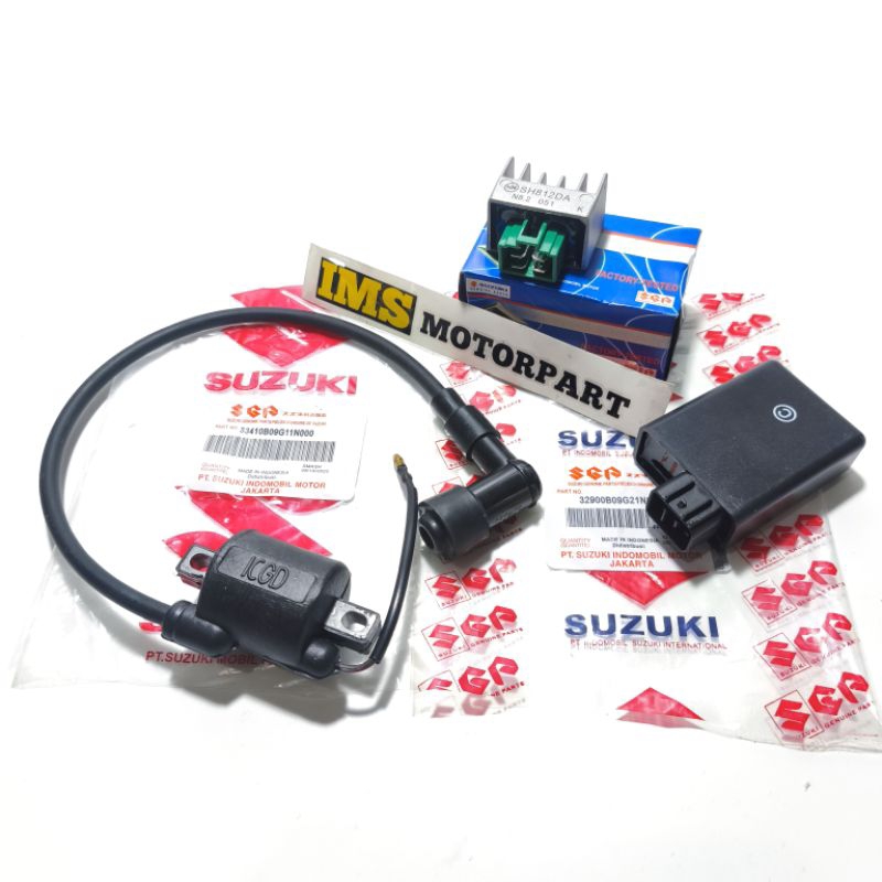 KOIL + CDI + KIPROK + TUTUP BUSI SMASH 110 LAMA SMASH 110 NEW