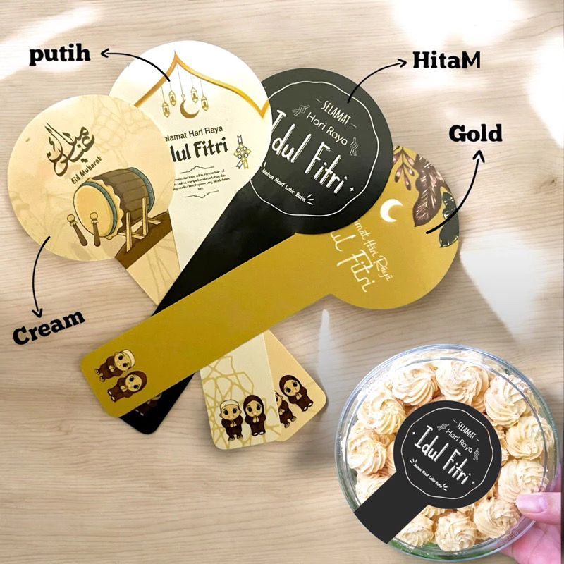 

Stiker Segel / Stiker Toples Lebaran / Stiker Hampers Lebaran / Sticker Label Lebaran Idul Fitri
