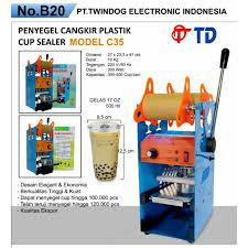 Mesin Cup Sealer TD / Press Tutup Gelas Minuman TD BATAM