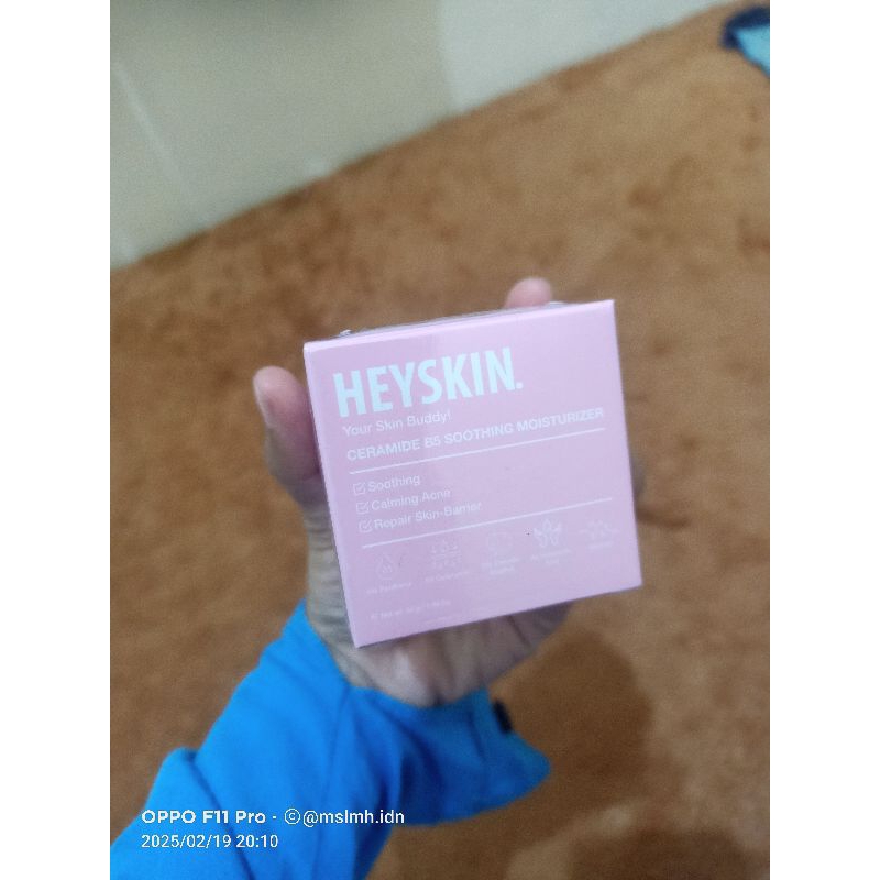 HEYSKIN MOISTURIZER (Masih baru punya pribadi)