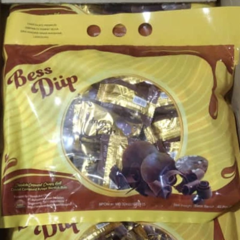 

bess diip coklat isi 40pcs exp 2026