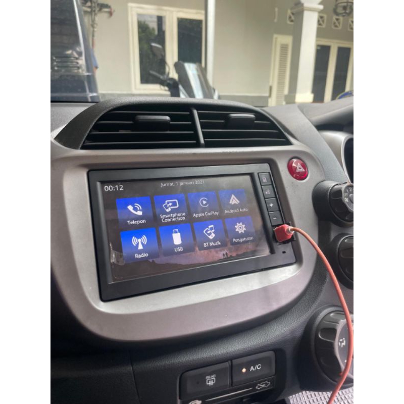 Head unit copotan original Honda Brio 2023