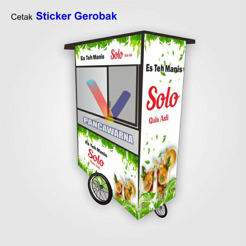 

CETAK STICKER GEROBAK CUSTOM