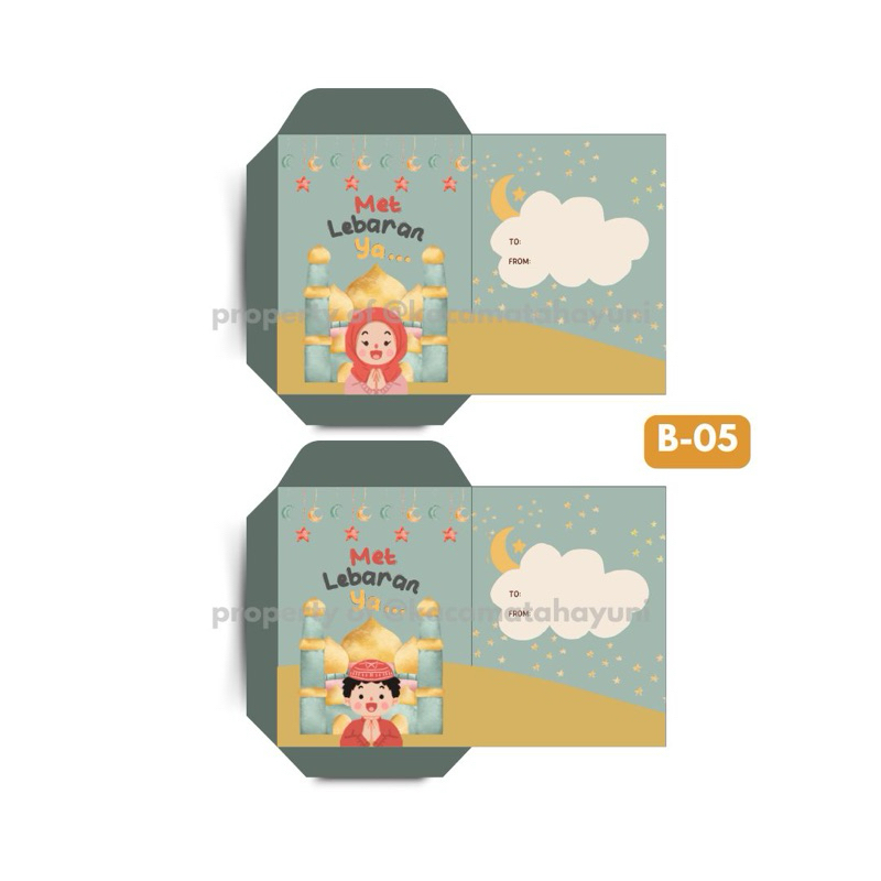 

Amplop Lebaran 2025-Pendek Isi 10 Pcs, Premium Design