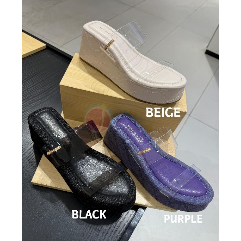 Sandal Wedges Jelly Wanita Urban&Co Viori