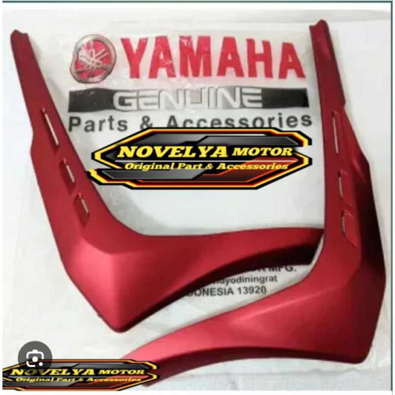 COVER DEK BAWAH YAMAHA FREEGO MERAH, DOFF KANAN ATAU KIRI ORIGINAL  YAMAHA  B5D-F171L/M-00-P3