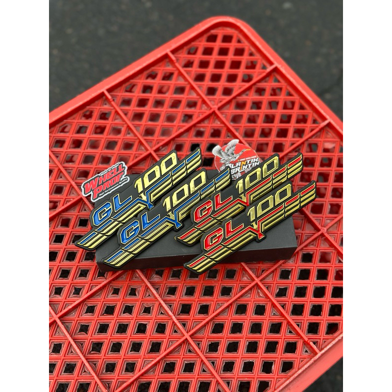 emblem tepong honda gl100 import whellprof bahan gading emblem tepong garuda gl100 gl125 emblem box 