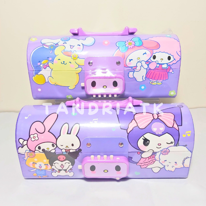 

Tempat Pensil Dus Model Tas Password SNR 3051 Motif Kuromoi Melody Kunci Pin Locker