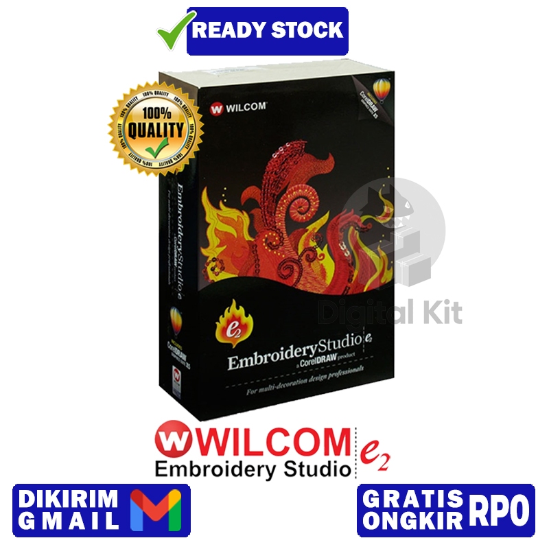 Terbaru Wilcom E2 Embroidery Studio