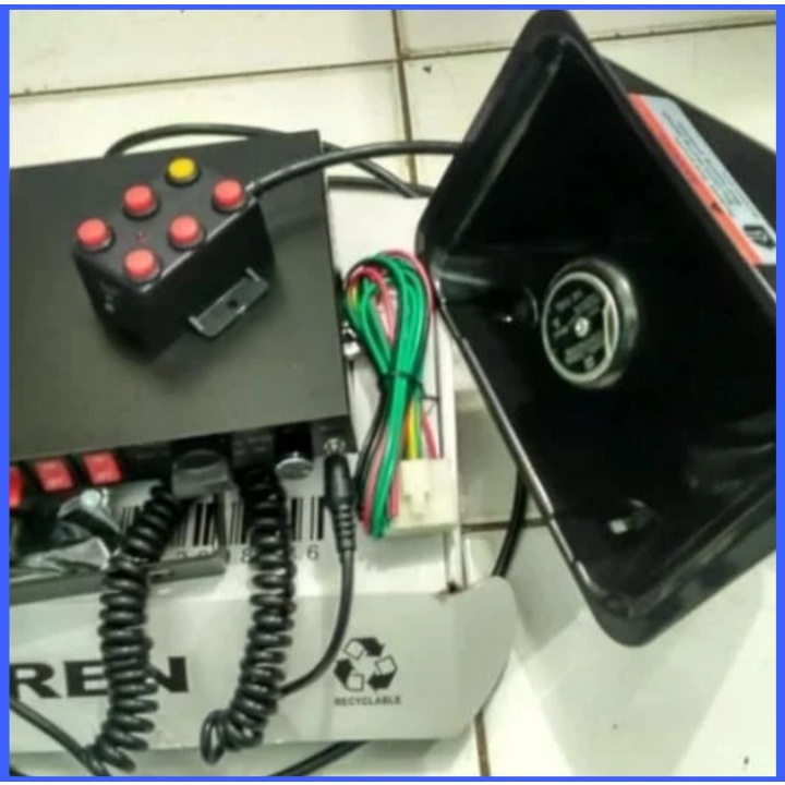 modul toa sirine patwal CJB 200watt plus toa 200watt