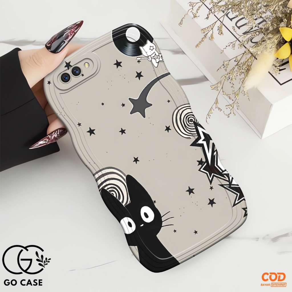 Softcase Casing Hp Oppo A3S Gelombang Softcase Oppo A3S Gelombang - Soft case Handphone - Kesing - S