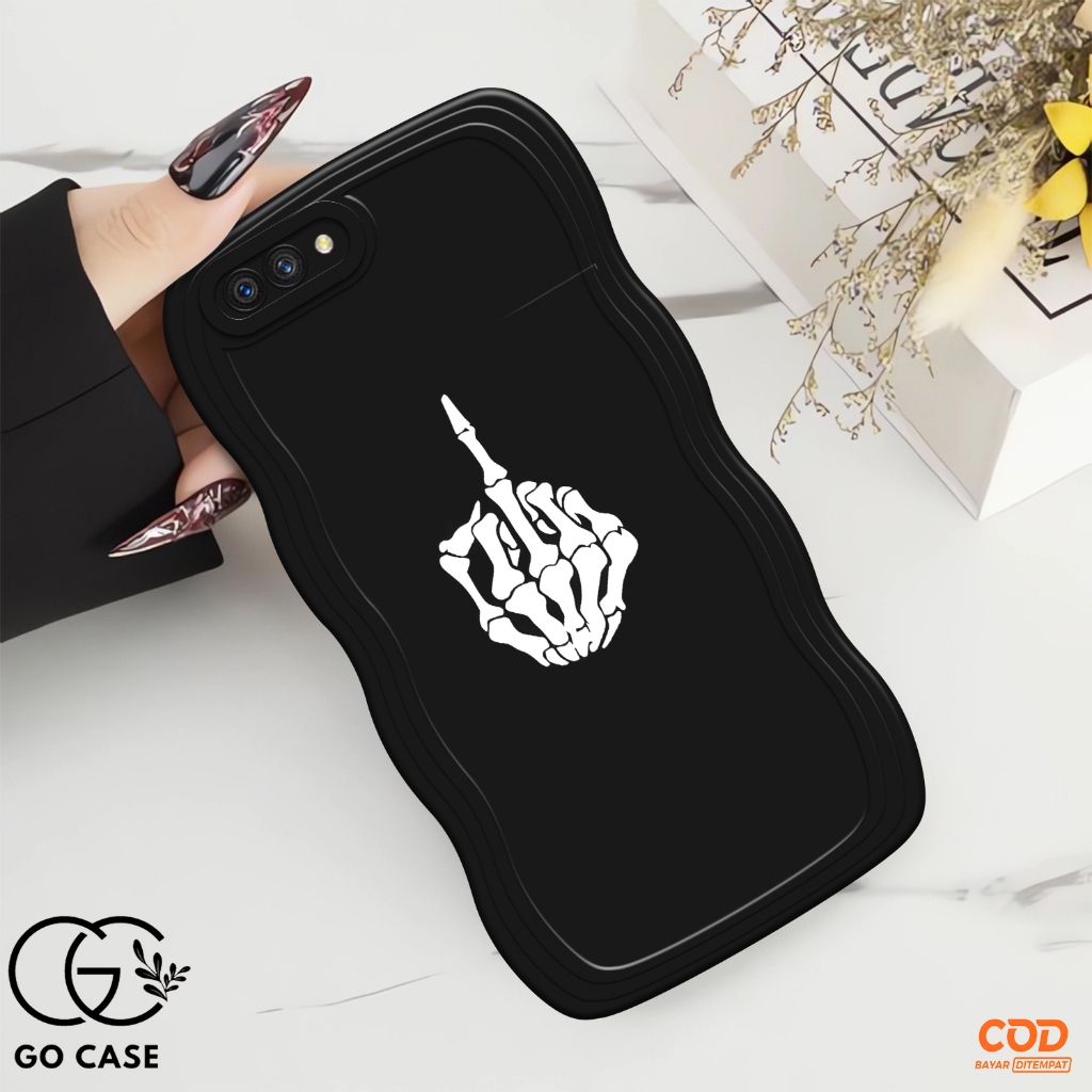 Softcase Casing Hp Oppo A3S Gelombang Softcase Oppo A3S Gelombang - Soft case Handphone - Kesing - S