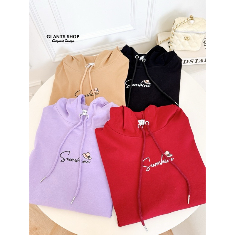 LO9 ATASAN GIANTS BASIC 1369 ATASAN HOODIE SUNSHINE LENGAN PENDEK BANGKOK (GB1369)