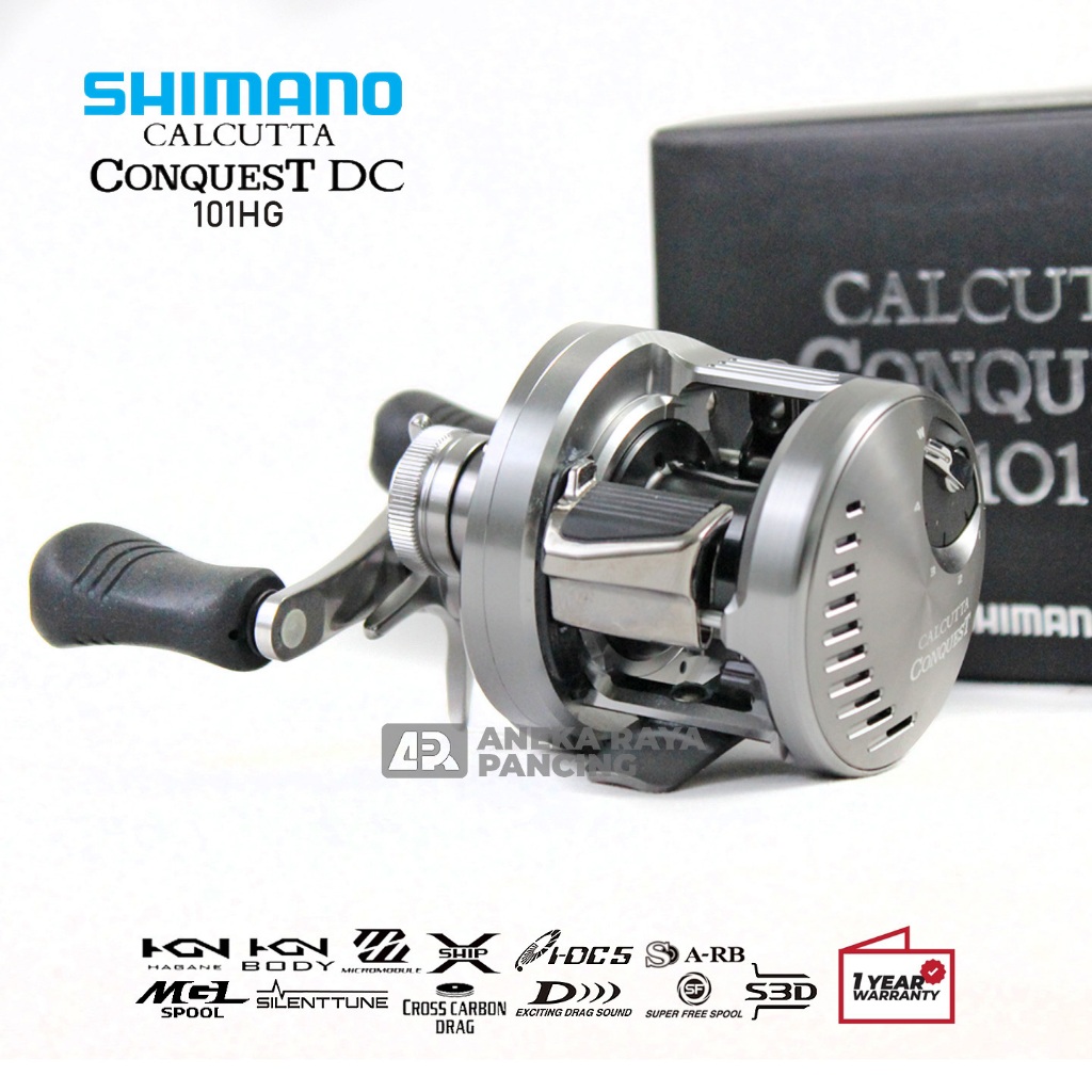 RIL SHIMANO 2020 CALCUTTA CONQUEST DC 101HG/201HG | Ril OH Original Shimano | Ril BC JAPAN | Origina