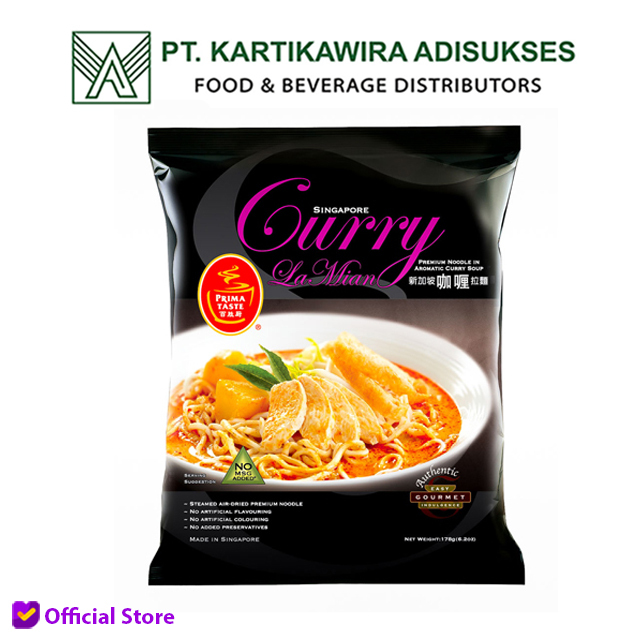Prima Taste Curry Lamian 178gr