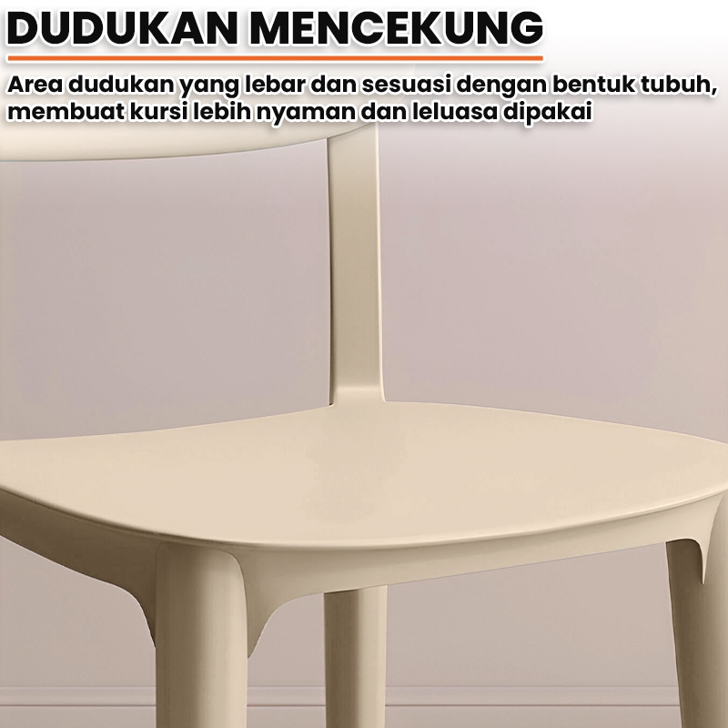 RB Kursi Meja Makan Minimalis Kursi Minimalis Kursi Estetik Minimalis Kursi Plastik