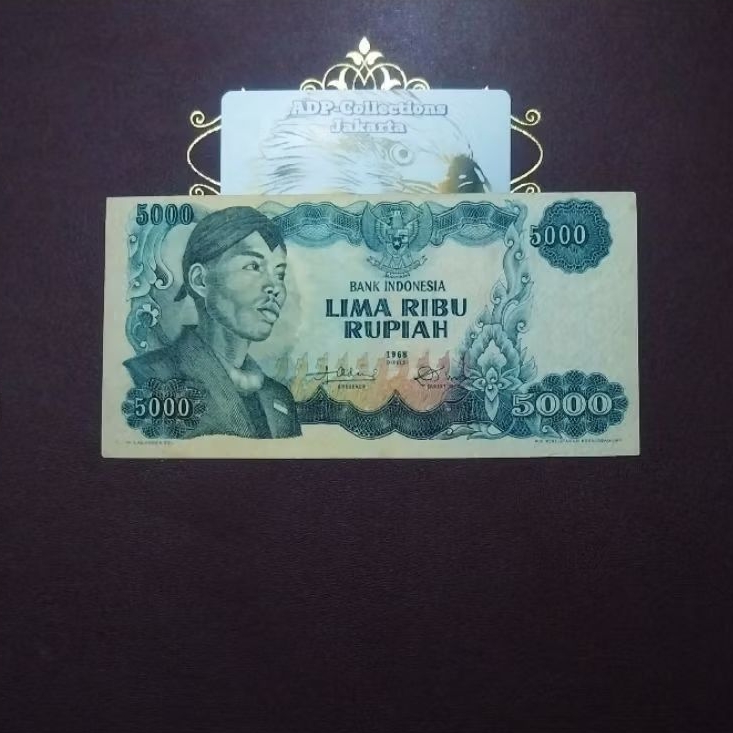 Uang kuno 5000 sudirman