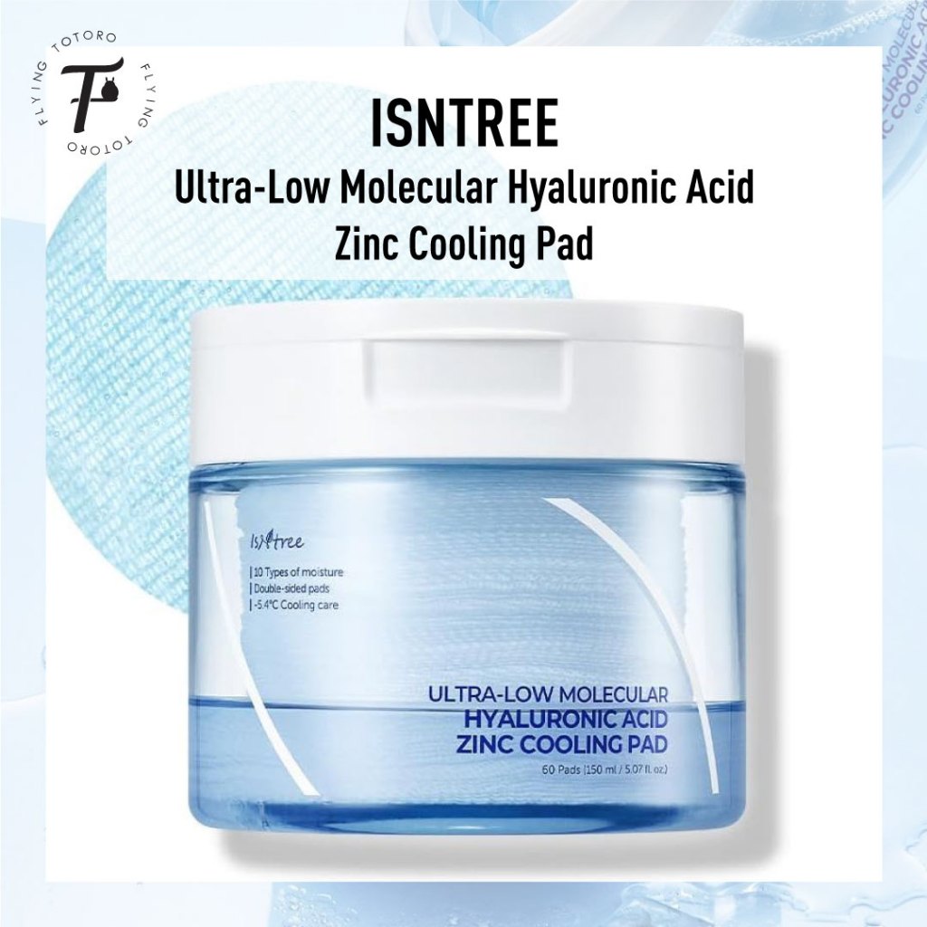 ISNTREE Ultra-Low Molecular Hyaluronic Acid Zinc Cooling Pad