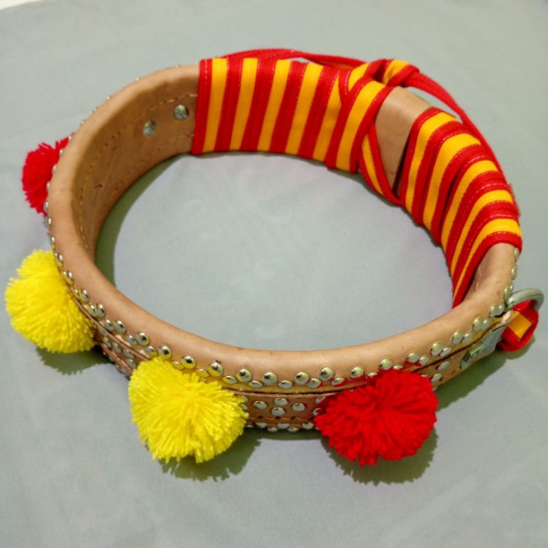 Gongseng Domba Garut bahan kulit sapi asli