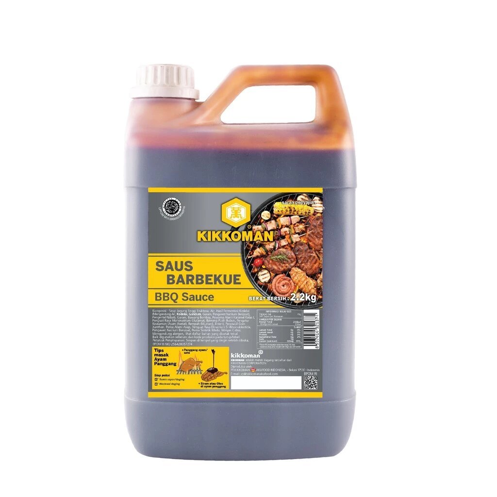 

Kikkoman Barbeque BBQ HALAL Jerigen 2L