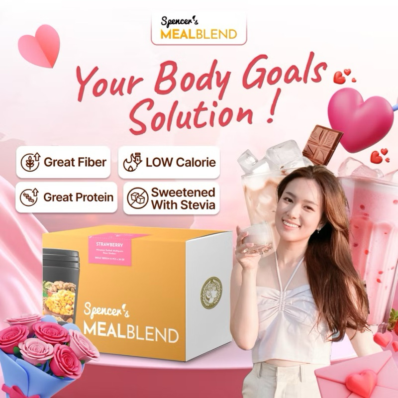 

Spencer's MealBlend - Langsing Alami Dengan Nutrisi Seimbang Tanpa Gula Dan Pencahar