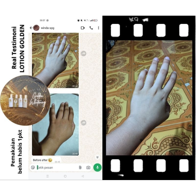 SEPAKET HB GOLDEN WHITENING LENGKAP