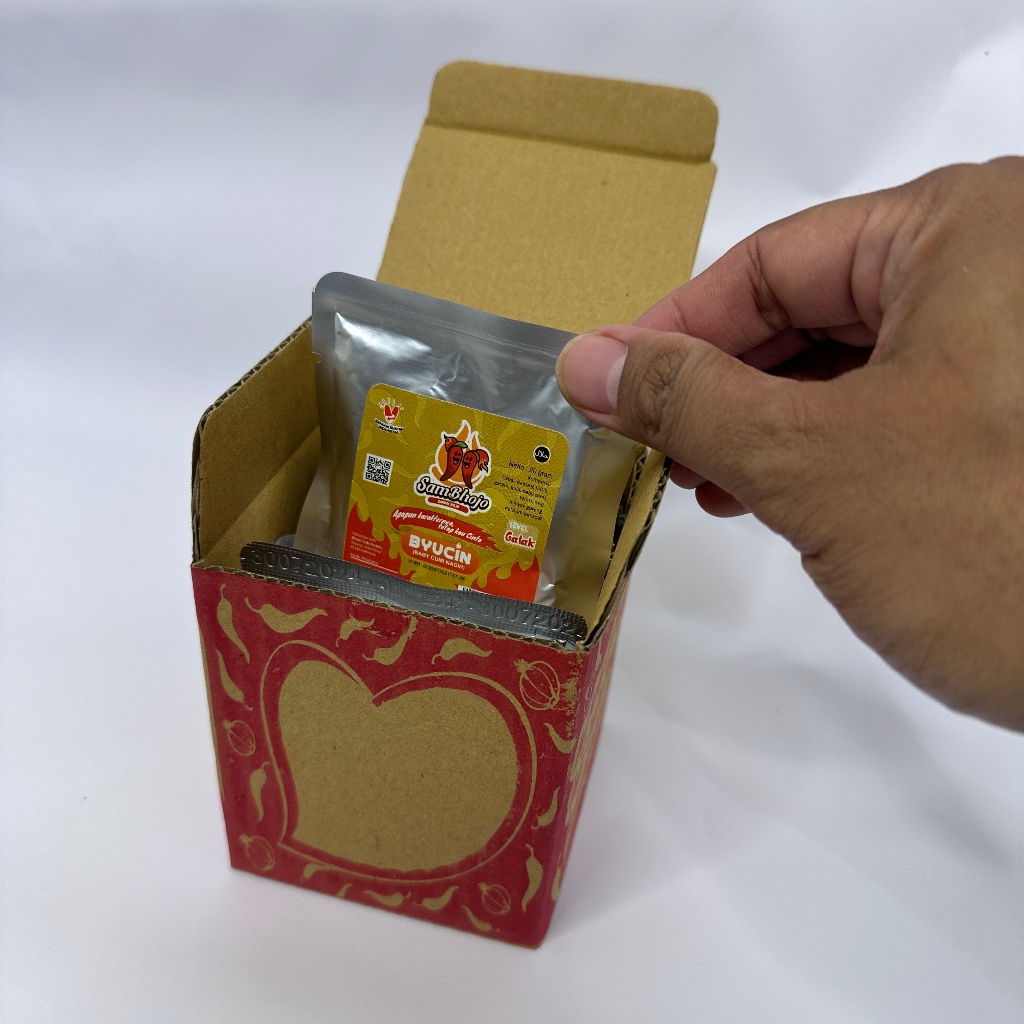 

Sambal Bojo Paket 10 Sachet Mix Varian Free Mangkuk