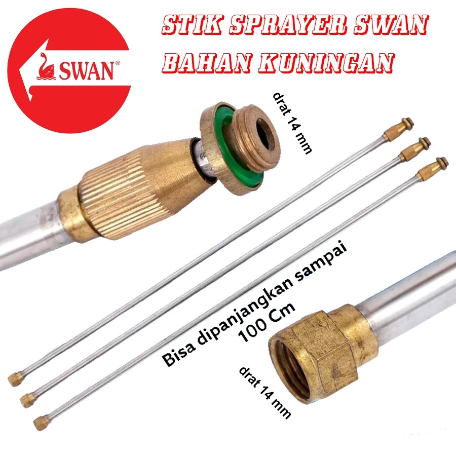 Stik Sprayer Tangki Manual Swan & Elektrik