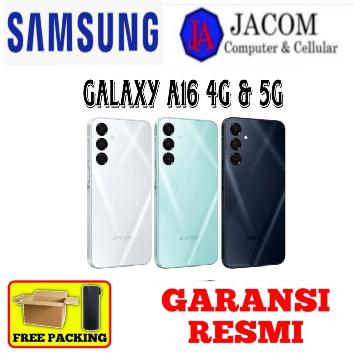 SMARTPHONE SAMSUNG A16 8/128GB 4G ORIGINAL GARANSI RESMI