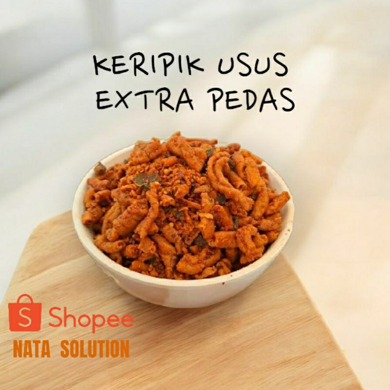 

Kripik usus pedas daun jeruk 250 GR TERLARIS