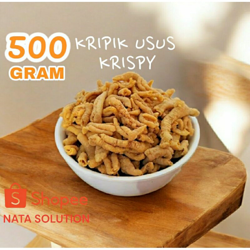 

Keripik Usus Ayam Gurih | kripik usus murah| kripik usus grosir kemasan 500gr