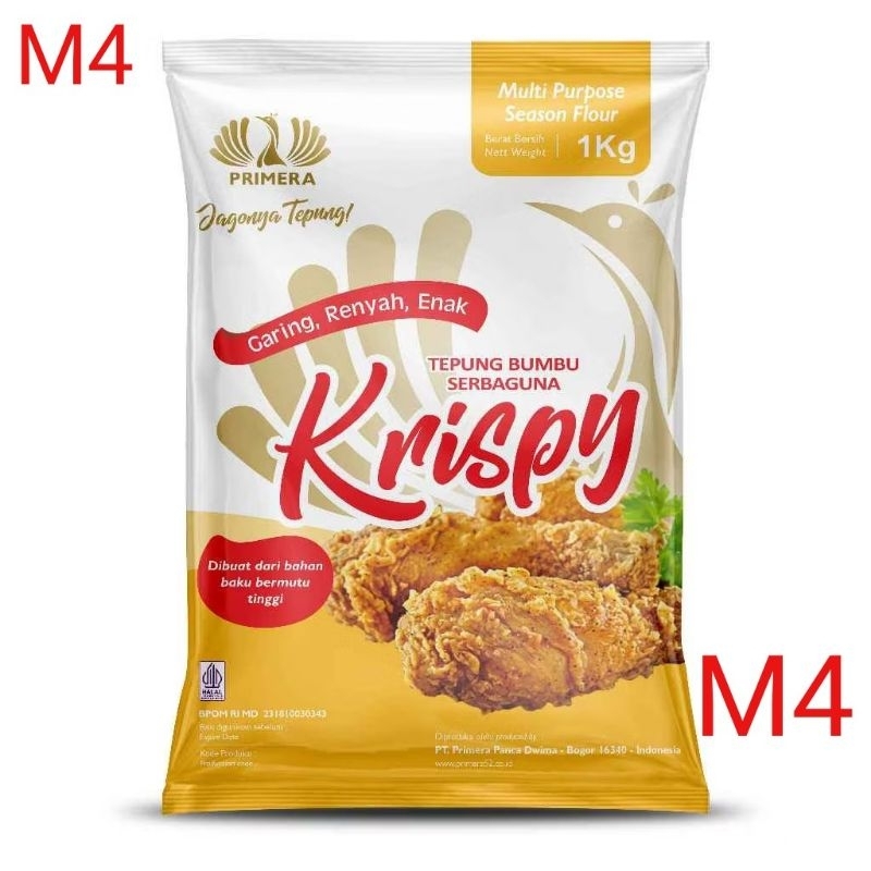 

Tepung Bumbu Crispy Ayam Goreng Primera 250gr COD 24 JAM