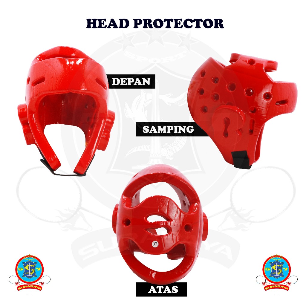 PELINDUNG KEPALA TAEKWONDO / HEADGUARD PROTECTOR TAEKWONDO