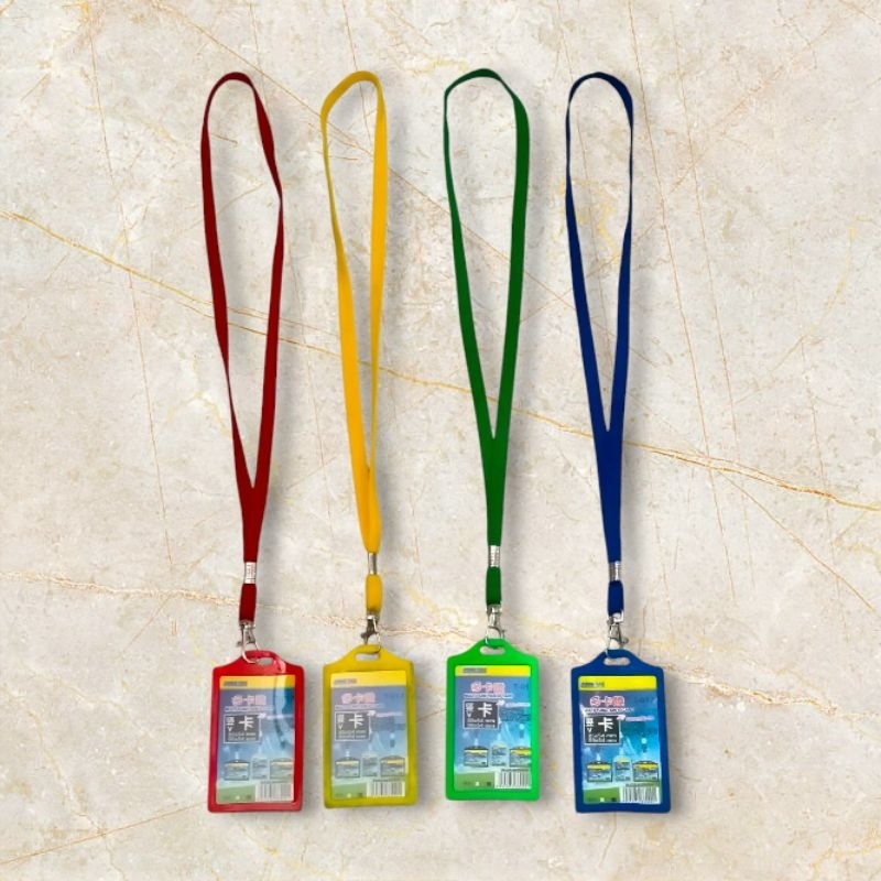 

ID CARD HOLDER DENGAN LAYARD HOLDER ID CARD & TALI ID CARD