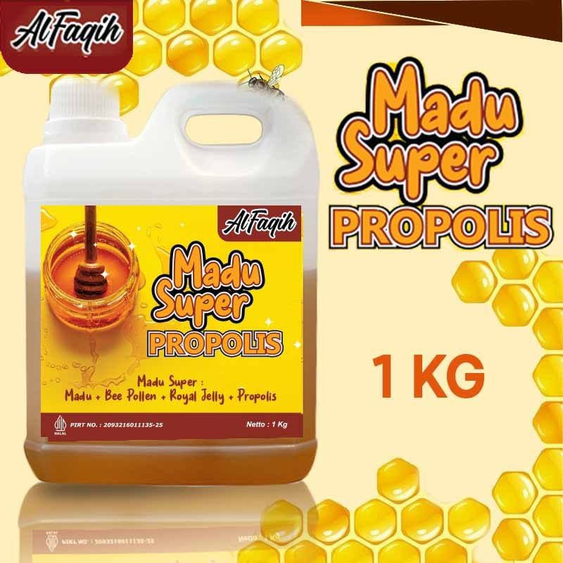 

madu super al faqih 1 kg ekstrak royal jeli bee pollen
