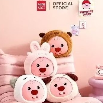 MINISO X ZANMANG Loopy Boneka Bantal Kelinci
