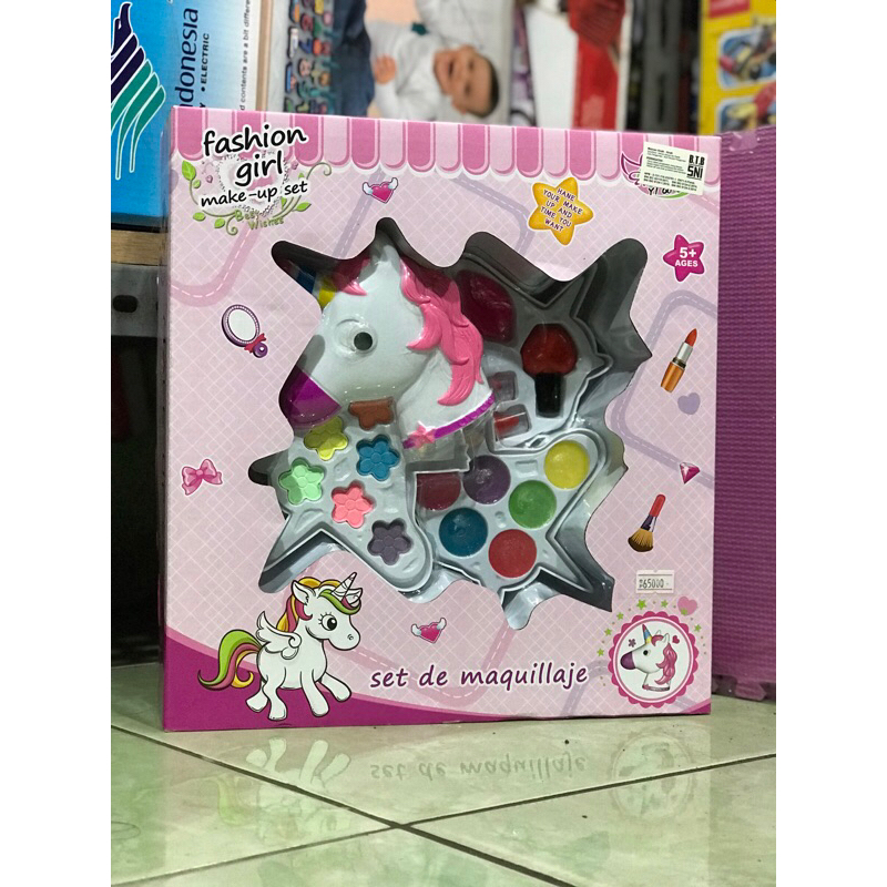 NiceSoo mainan anak makeup set unicorn