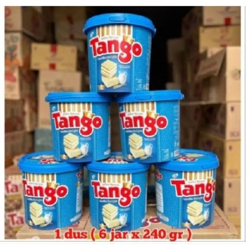 

PROMO [ TANGGO WAFER JAR EMBER 1 KARTON ISI 6 KALENG ]