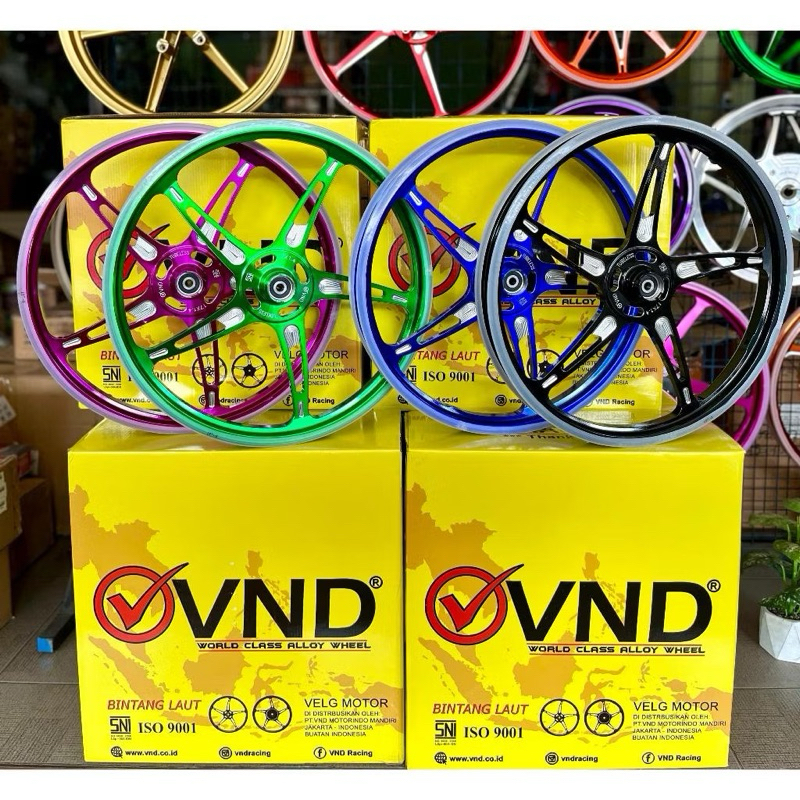 VELG VND RACING BINTANG LAUT JUPITER Z / FIZR / JUPITER MX / 140x17 & 160x17 VND BINTANG LAUT JUPITE
