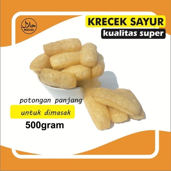 

KRECEK SAYUR KULIT SAPI KUALITAS SUPER ( 1/2KG )