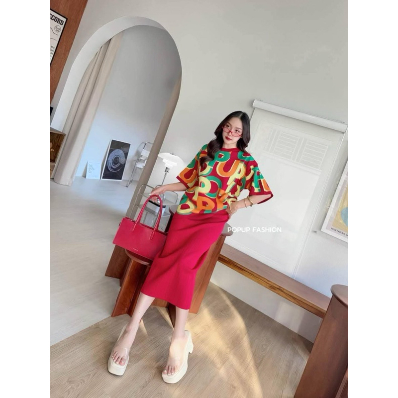 SET ROK RAJUT POP UP BANGKOK BARANG READY